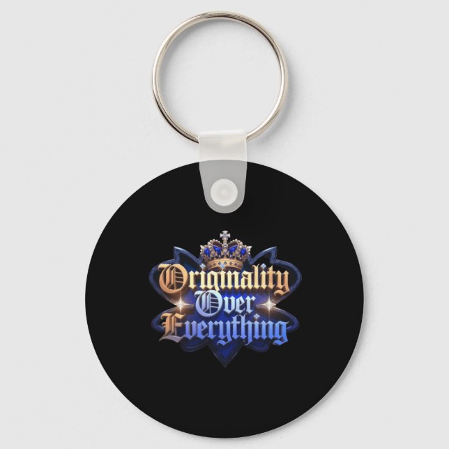 Overcome Your Weaknesses Sticker  Key Ring (Front)