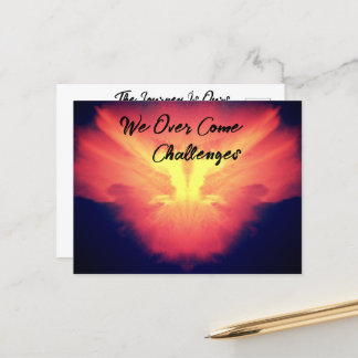 Overcoming A Loss of a Pet or Loved One Postcard