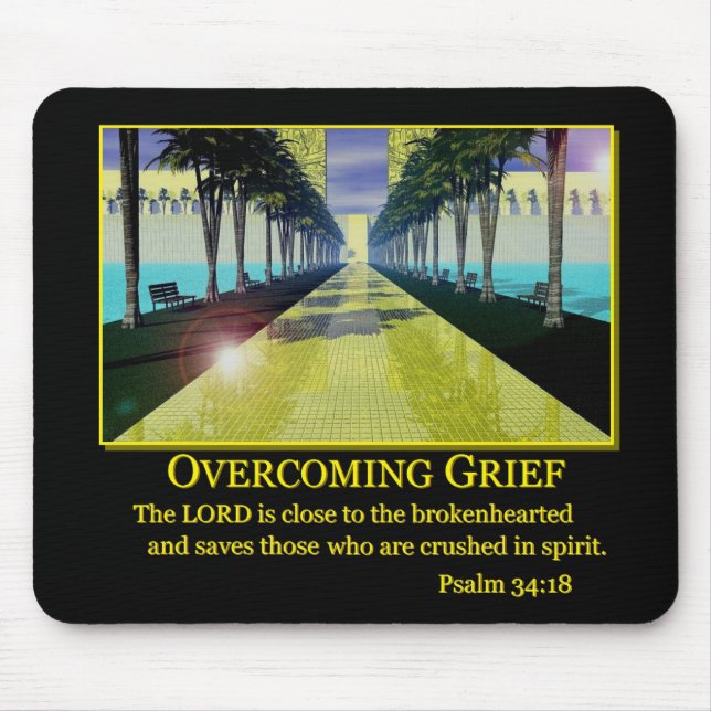 Overcoming Grief MP Mouse Mat (Front)