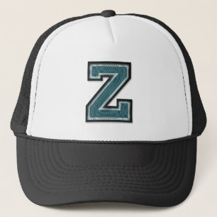 Overcooked Letter Z Trucker Hat
