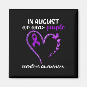 Overdose Awareness 3 Magnet