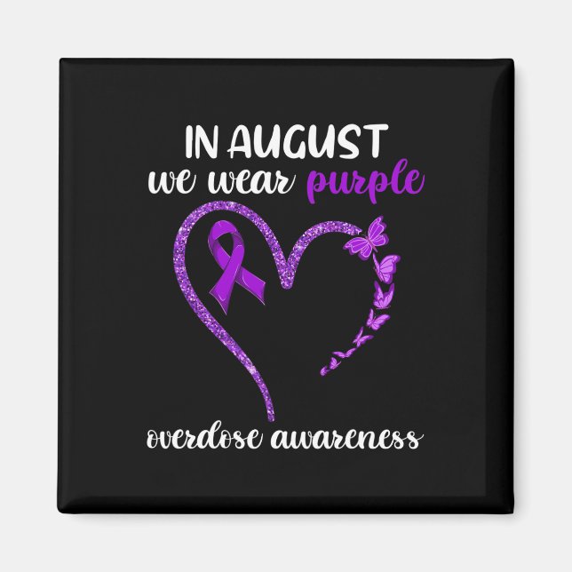Overdose Awareness 3  Magnet (Front)