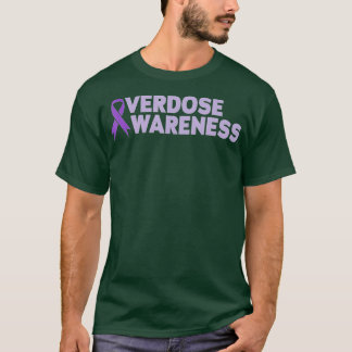 Overdose Awareness Addiction Recovery -gigapixel-s T-Shirt