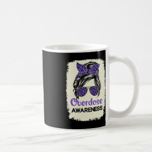 Overdose Awareness Day 2022 Warrior Purple Messy B Coffee Mug