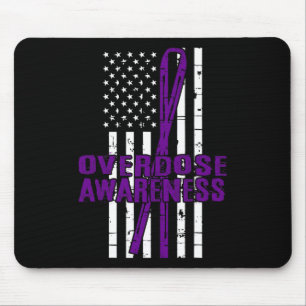 Overdose Awareness Day Family Against Addictions Mouse Mat
