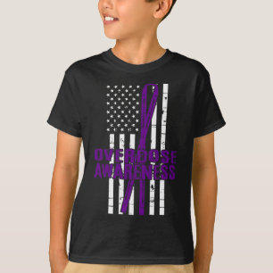 Overdose Awareness Day Family Against Addictions T-Shirt