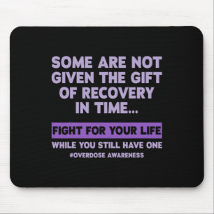 Overdose Awareness Day Mouse Mat