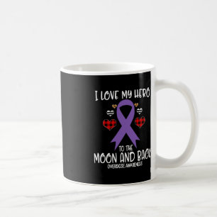 Overdose Awareness I Love Hero To The Moon And Bac Coffee Mug