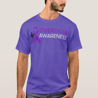 Overdose Awareness  I Wear Purple -gigapixel-stand T-Shirt