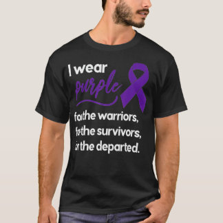 Overdose Awareness  I Wear Purple  T-Shirt