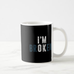 Overdose Awareness I'm Ok Broken Grief Coffee Mug
