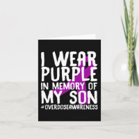Overdose Awareness Memory Of Deceased Son Drug Abu