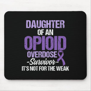Overdose Awareness Warrior Survivor 24 Mouse Mat
