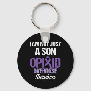 Overdose Awareness Warrior Survivor 38 Key Ring