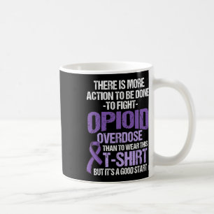 Overdose Awareness Warrior Survivor 42 Coffee Mug