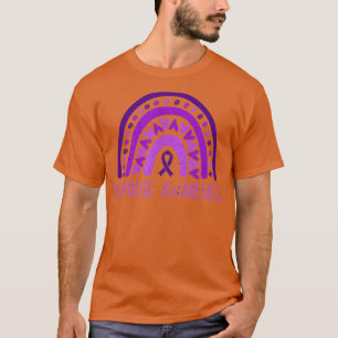 Overdose Rainbow Drug Addiction Recovery Purple Ri T-Shirt