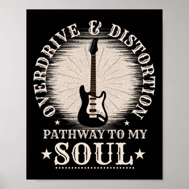 Overdrive Distortion  Poster (Front)
