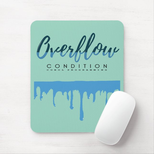 Overflow Condition in Cobol Programming Mouse Mat (With Mouse)