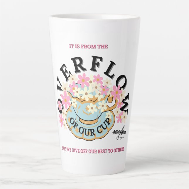 OVERFLOW Mug Designed by Adiela Akoo (Front)
