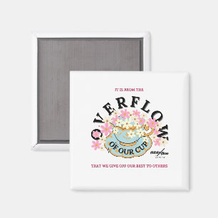 OVERFLOW Square Magnet Designed by Adiela Akoo