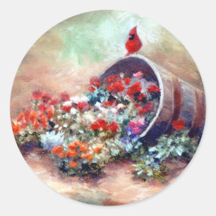 Overflowing Classic Round Sticker