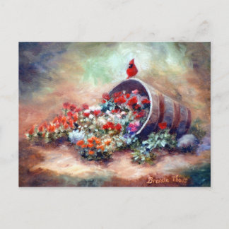 Overflowing Postcard
