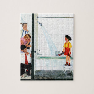 Overflowing Tub Jigsaw Puzzle