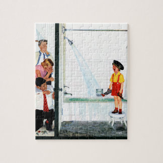 Overflowing Tub Jigsaw Puzzle