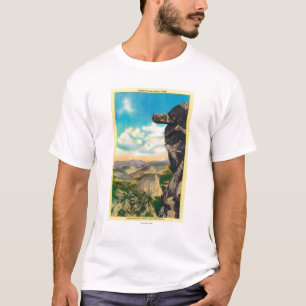 Overhanging Rock at Glacier PointYosemite, CA T-Shirt