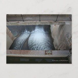 Overholser Dam Postcard