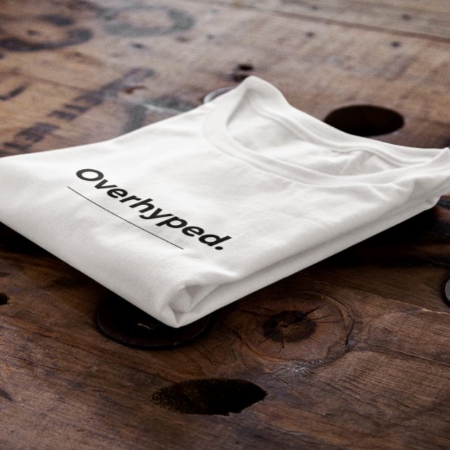 Overhyped Funny Margarita Rating  T-Shirt (Creator Uploaded)