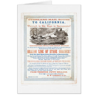 Overland Mail Route to CA. (1257A) - Restored