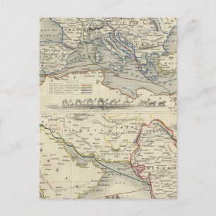 Overland Route To India Postcard