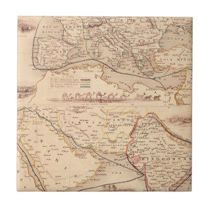 Overland Route to India Tile