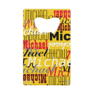 Overlapped Names All-Over Yellow