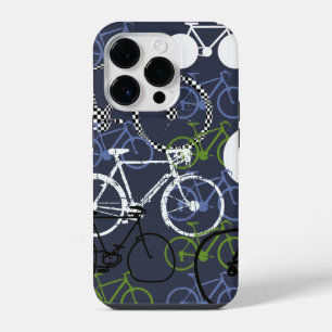 Overlapping Bicycles iPhone 14 Pro Case