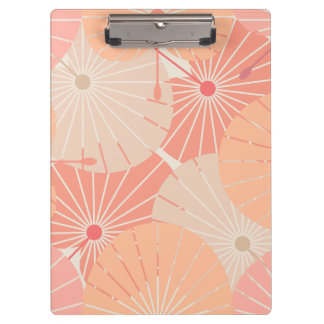 Overlapping Chinese Fans Clipboard