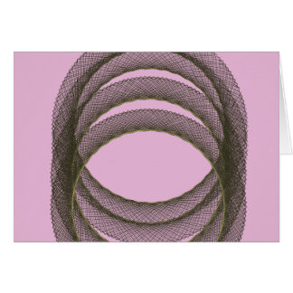 overlapping circles in purple background abstract