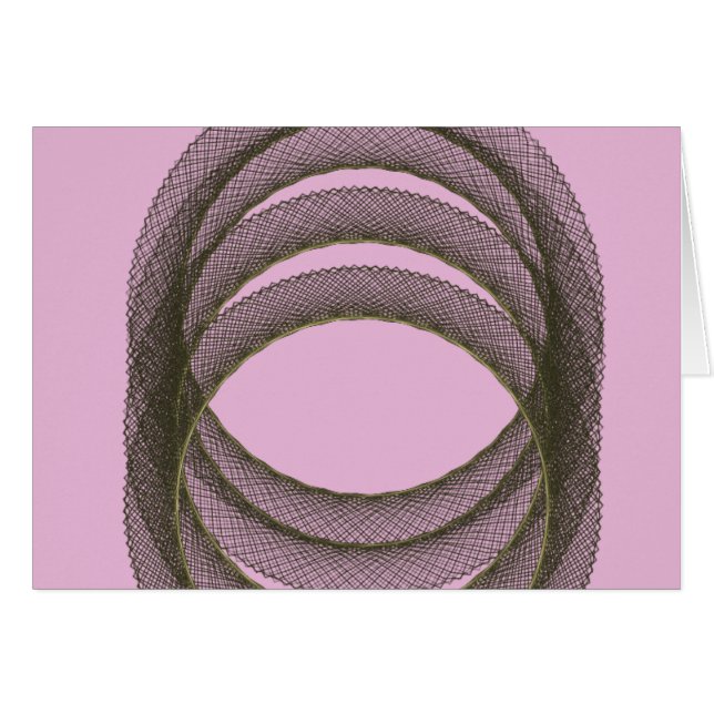 overlapping circles in purple background abstract (Front Horizontal)