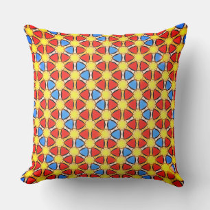 Overlapping Circles of Colours Cushion