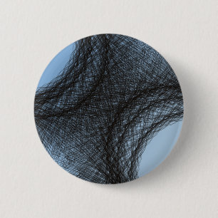 overlapping dark circles 6 cm round badge