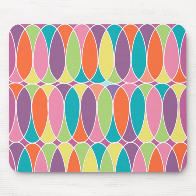 Overlapping Eggs Mouse Mat (Front)