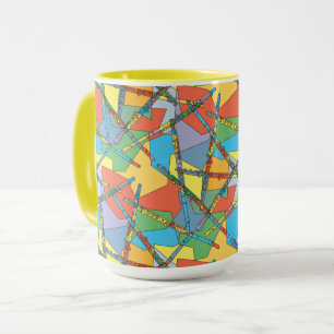 Overlapping Flutes  Mug