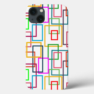 Overlapping Rectangles iPhone 13 Case