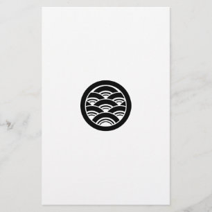 Overlapping waves in circle stationery