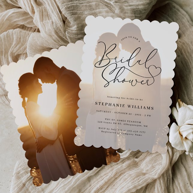 Overlay Photo Bridal Shower Invitation (Creator Uploaded)