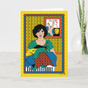 Overload_B_Greeting Card