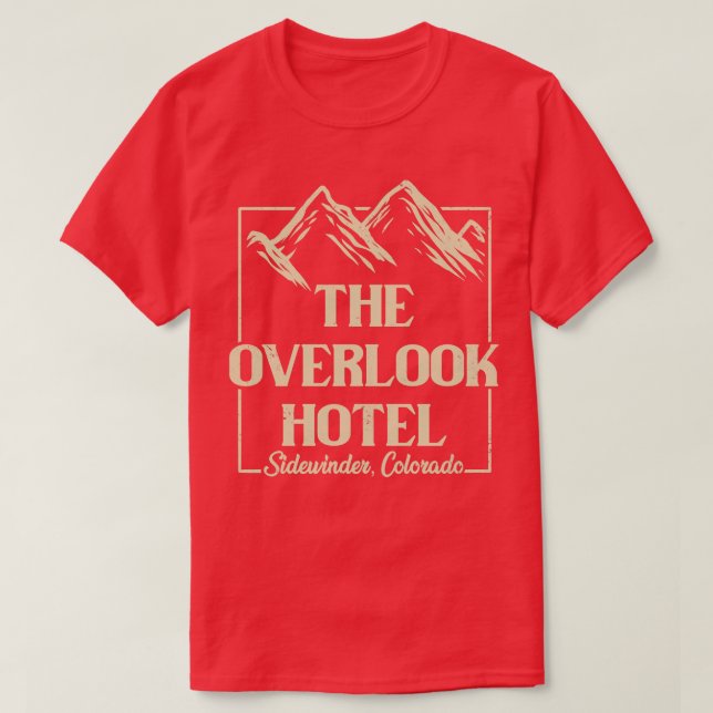 Overlook Hotel Vintage T-Shirt (Design Front)