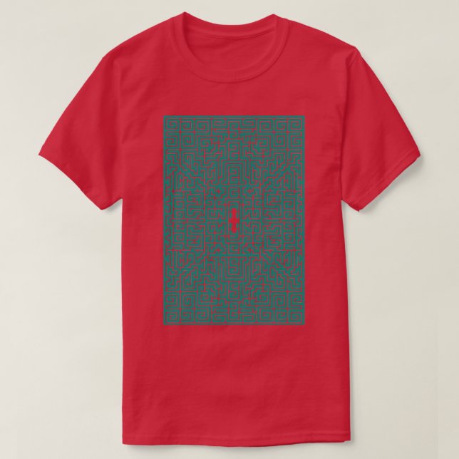 Overlook Maze Classic TShirt (Design Front)