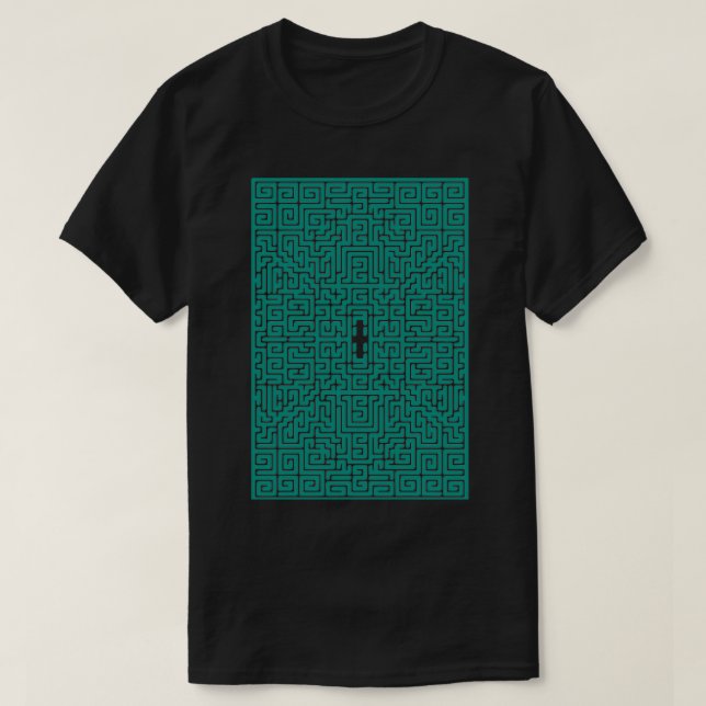 Overlook Maze T-Shirt (Design Front)